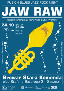Plakat-Jaw-Raw-24-10-2014-Browar-Stara-Komenda