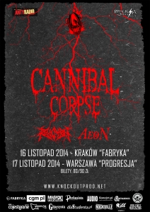 Cannibal Corpsce plakat